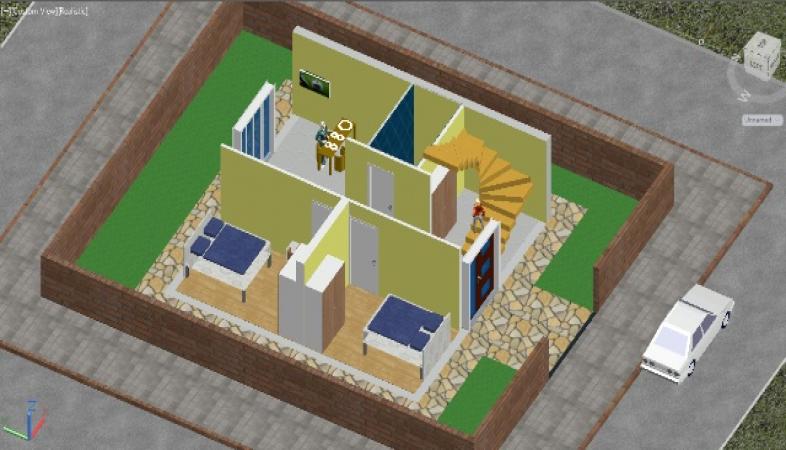 Autocad Kursu öğrenci çalışması - Resim 1